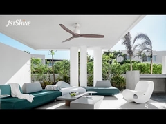 원격 제어 동전 천장 팬 고속 단단한 나무 잎