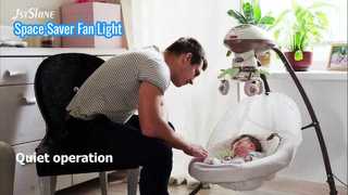 36인치 접이식 천장 선풍기 밝기 조절 가능 조명