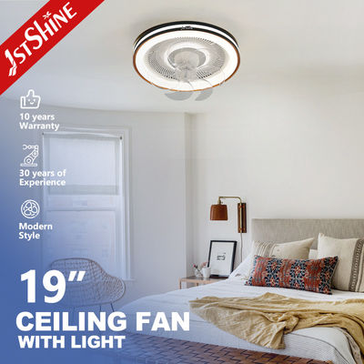 주문 2 LED 천장 팬 360도 스윙 헤드 및 ABS 선명한 플라스틱 블레이드 재료 온라인 제조