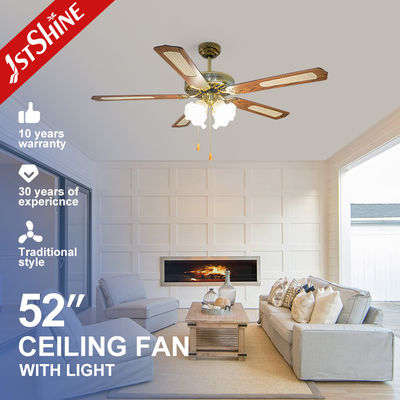주문 1stshine Ceiling Fan Light for 52 Inch Classics 다채색 및 전압 220V/50Hz 온라인 제조
