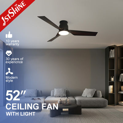 주문 52인치 LED 조명 ABS 플라스틱 천장 선풍기 220V, 가정 장식용 온라인 제조