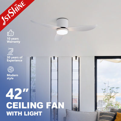 주문 플러시 마운트 디자인 2in1 천장 팬 220V 전압 및 ABS 블레이드 옵션 LED 조명 온라인 제조