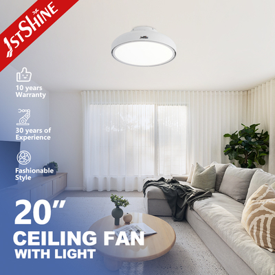 주문 20-Inch Bladeless LED Ceiling Fan with DC Motor and Remote Control 온라인 제조