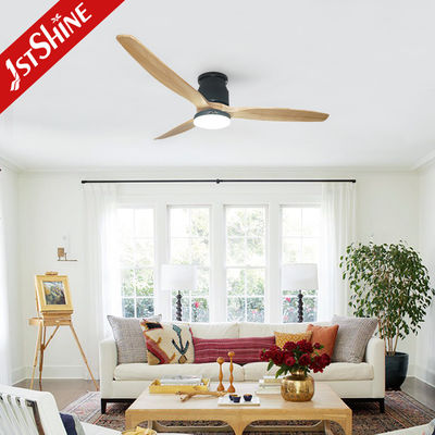 좋은 가격 리모콘과 주도하는 천정 선풍기, 같은 높이인 채 조용한 직류 전동기를 탑재한 52 인치 온라인으로