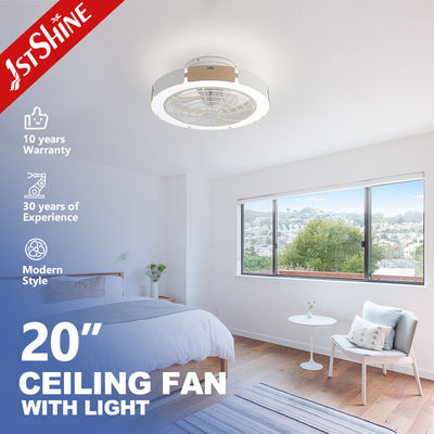 원격 및 가벼운 6단 속도 선택 플러시 마운트가 있는 Led 천장 선풍기 Led 천장 선풍기