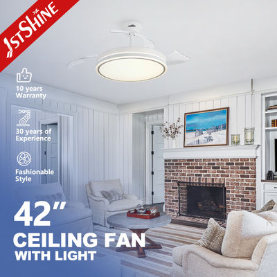 1stshine LED 천장풍선 후집 블레이드와 원격 제어 3 컬러 LED 라이트