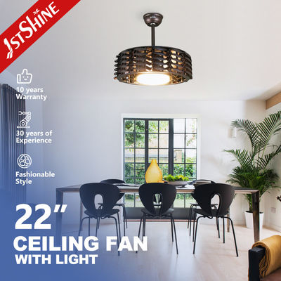 22인치 금 220V 15W Bldc 에너지 절감 블레이드리스 LED 조명 호텔 천장 팬