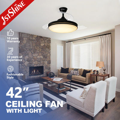 230V 장식용 조명 디머 서포트 42 인치 크기와 함께 후집 가능한 LED 천장 팬