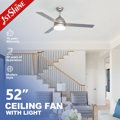 리모컨 52인치 LED 침실 천장 팬 다채로운 색상과 에너지 절약