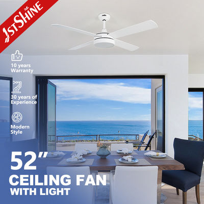 침실을 위한 DCF-W986 35W 저소음 4 MDF 칼날 현대 천정 선풍기 LED 라이트
