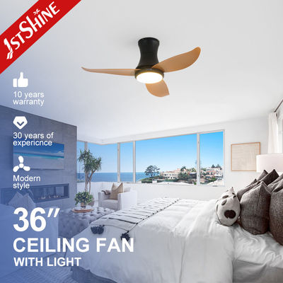 36인치 고급 디자인 LED 천장 팬, 낮은 프로필 ABS 블레이드 및 ETL 인증