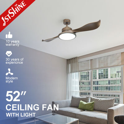 2- 1stshine 52 인치 금색 픽니쉬 천장 팬 리모컨과 2 ABS 블레이드 DC LED
