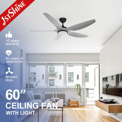 1stshine LED 천장 팬 6 조절 가능한 바람 속도 지원 디머 예 및 60 인치 블레이드 크기