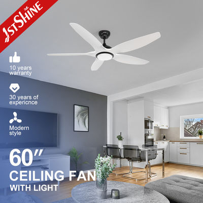 6 속성 저소음 디메이블 LED 천장 팬 ABS 블레이드 DC 모터