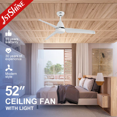 REACH 인증 52 인치 천장 팬 원격 제어 및 흰색 LED 조명