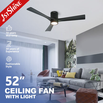LED 라이트와 저자세 52 인치 장식적 플러시 마운트 천정 선풍기