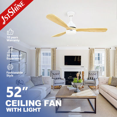 스위치 리모컨 52 인치 LED 천장 팬 3 솔리드 블레이드 및 LED 조명