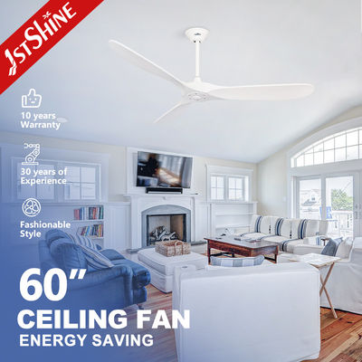 5개 이상의 풍속 30W 60 인치 LED 가벼운 DC 모터로 된 목재 천장 팬