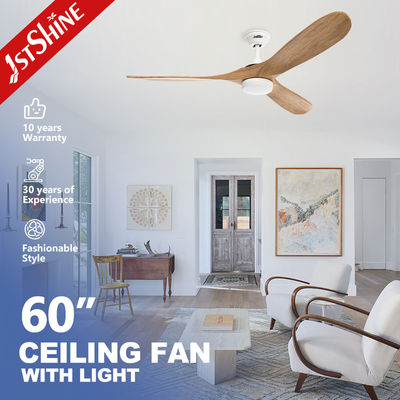 60 인치 천장 팬과 나무 블레이드 및 Dimmable 라이트 Bldc 모터 에너지 절약