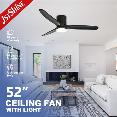 좋은 가격 3 나무 블레이드 DC 인버터 플러시 천장 팬 빛과 원격 제어 CB 인증 2- 온라인으로